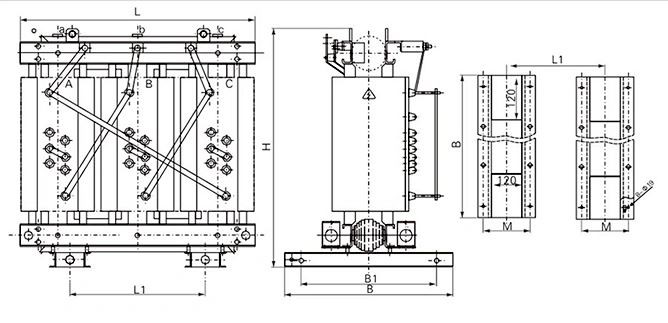 Dry Type Power Electrical Distribution Transformer