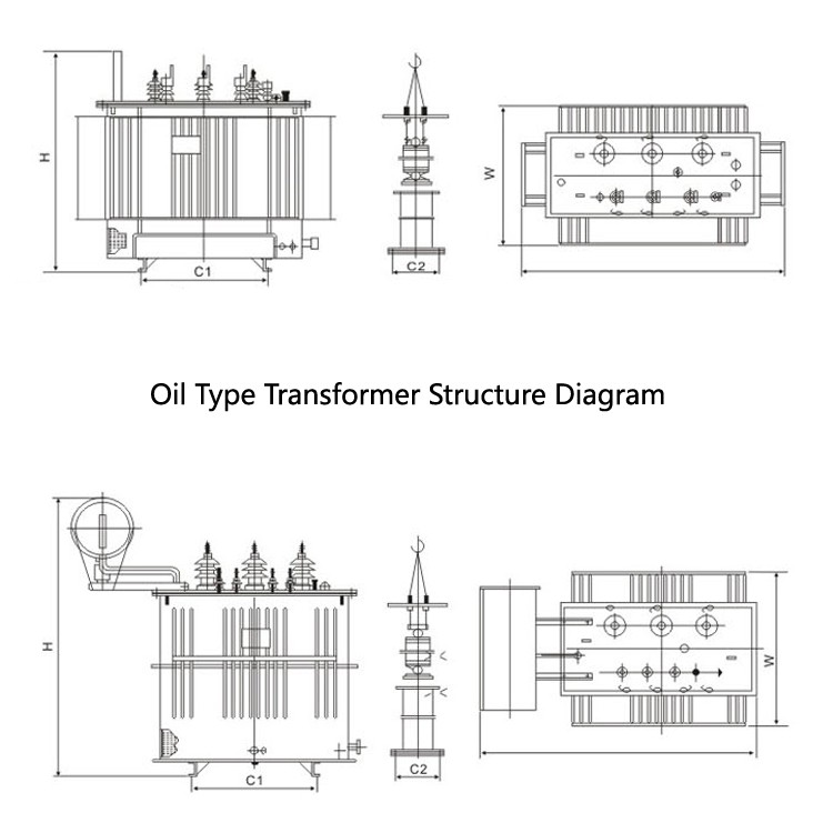 10 kv Electrical Power Transformer