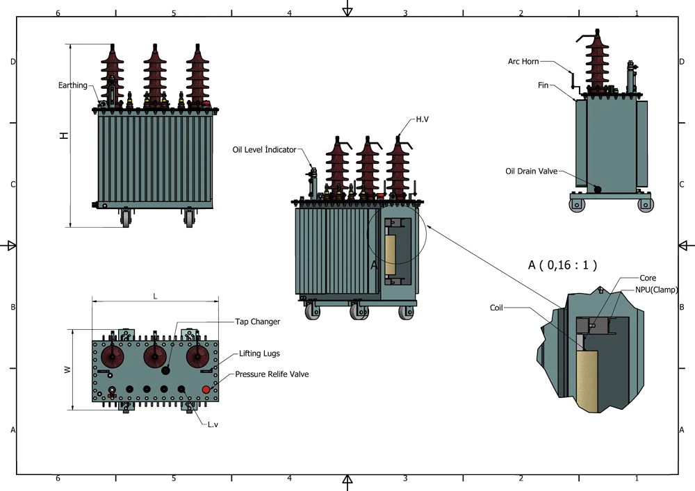 China Customized Single Phase Overhead Distribution Transformer ...